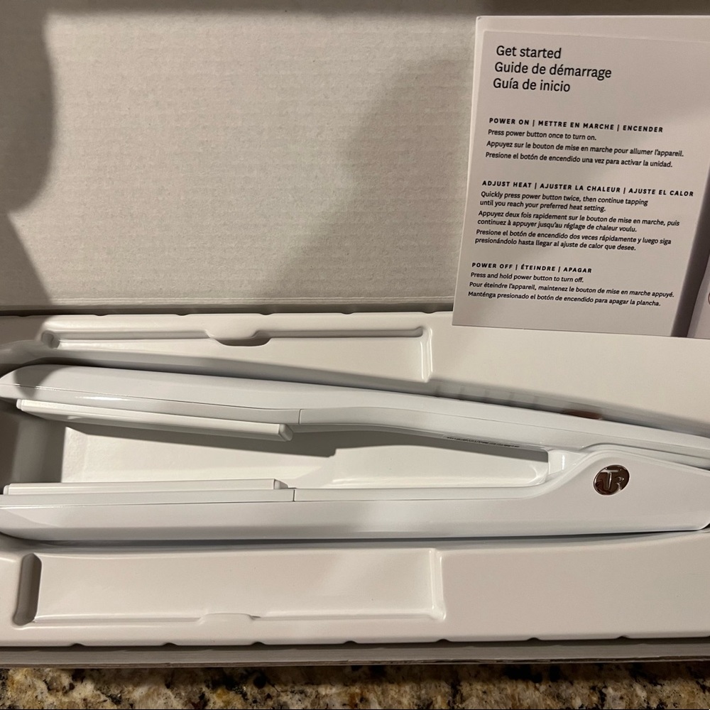 T3 Singlepass ceramic 1” flat iron